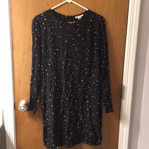 Black star dress long sleeves from H&M